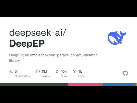 GitHub - deepseek-ai/DeepEP: DeepEP: an efficient expert-parallel communication library