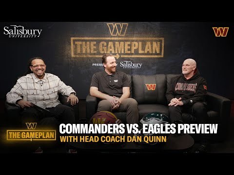 HC Dan Quinn Previews Commanders vs. Eagles Season Finale | Washington Commanders | The Gameplan