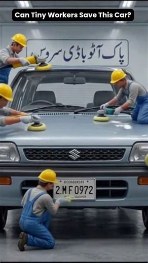 Tiny Workers Bring This Rusty Suzuki Khyber Back to Life! #sohrts #restoration