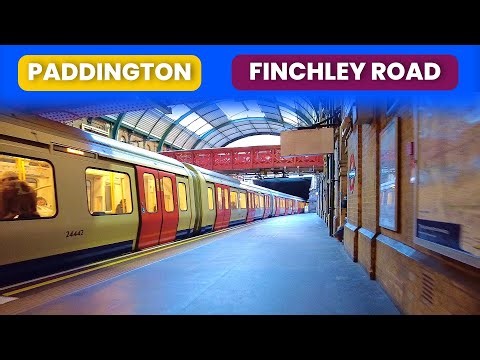 Paddington to Finchley Road via Edgware Road & Baker Street | Circle & Metropolitan Line🚇