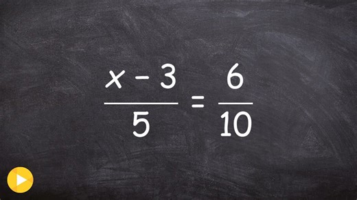 Solving a proportion using two-step method