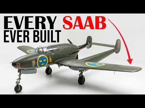 Every SAAB Aircraft Ever Built