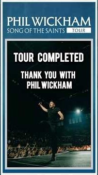 Phil Wickham | Tour Completed - Song Of The Saints Tour