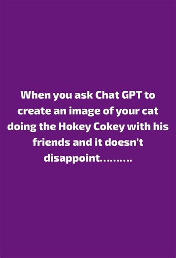 Funny Cat Reactions to ChatGPT & Hokey Cokey