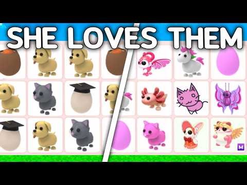 Upgrading My Girlfriends INVENTORY In Adopt Me!