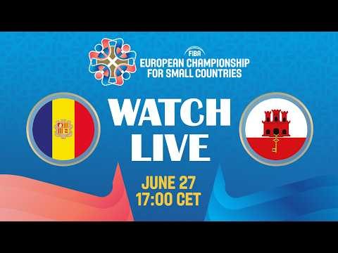 Andorra v Gibraltar | Full Basketball Game | FIBA European Championship for Small Countries 2026