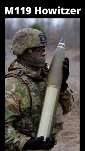 This 105mm Howitzer Weighs Less Than You'd Think #defence #military #engineering #m119