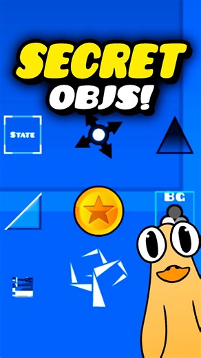 I Found Secret Objects! #geometrydash