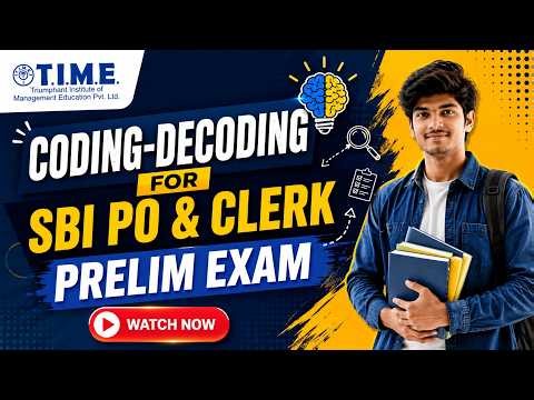 Coding Decoding for SBI PO and Clerk Prelim Exam