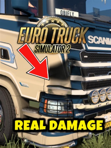 Finally, The New TM True Realism Plugin mod Early Access now brings physical damage, dents, muds, water puddles, dirt and exhaust smoke to ETS2. 👍🏼#EuroTruckSimulator2