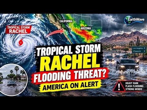 Tropical Storm Rachel: Could America Face Dangerous Flooding? #america #weather 