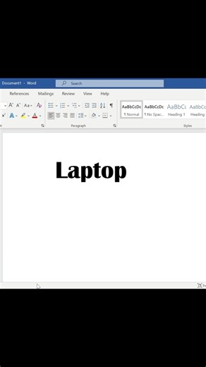💻 Make a Laptop in MS Word Using Unicode! 🤯🔥