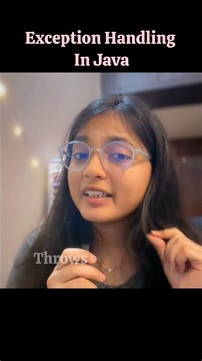 throw vs throws in Java explained | most asked Java interview question 👀exception handling java