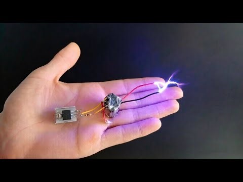 High Voltage Generator | How to Make a Transformer - DIY High Voltage 