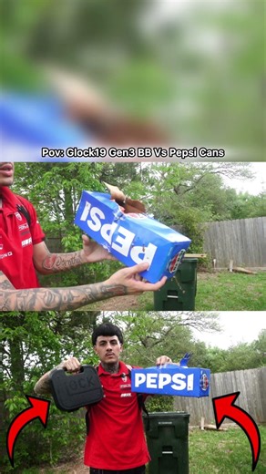 Glock 19 BB gun explodes Can💥…#airsoft