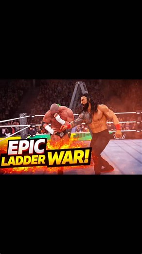 V-TECH-GAMEPLAY on Instagram: "🔥 EPIC Ladder Match! Roman Reigns vs Triple H 💥 Non-stop action, crazy moves, and an insane finish 😱 If you love WWE gameplay and intense wrestling moments, this one’s for you! 👉 Follow for more WWE matches & gaming content ❤️ Like • 💬 Comment your favorite Superstar • 🔁 Share Who wins this battle? Roman Reigns or Triple H? ⬇️ #WWE #WWEGaming #ReelsViral #ps5 #fyp"