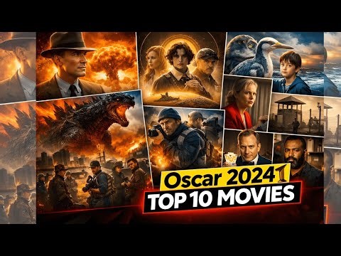 Top 10 Oscar Award Winning Movies of 2024 | Must Watch Best Films | #Oscar2024 #2024 #Top10Movies