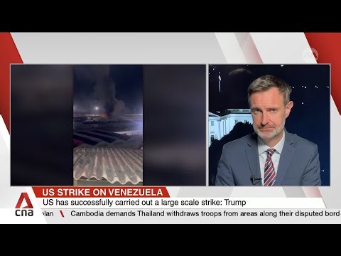 US captures Venezuelan President Nicolas Maduro and wife in military operation