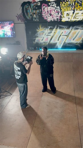 C Stunna off the ramp BTS! #rap #newmusic