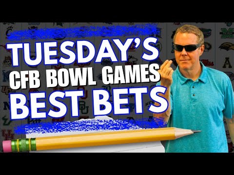 Tuesday College Football Bowl Game Picks and BEST Bets!