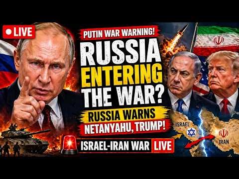 Live | Putin Threatens To Enter War? Russia Warns Netanyahu, Trump | Israel-Iran War LIVE