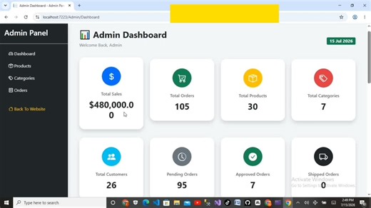 #dotnet #aspnetcore #csharp #entityframework #sqlserver #webdevelopment #ecommerce #shoppingcart #stripeapi #apiintegration #internship #juniordeveloper #opentowork #softwaredeveloper #programming | Muhammad Fida Khan
