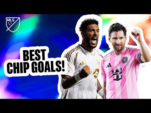 The BEST MLS CHIP GOALS of 2025! | Messi, Anders Dreyer, Jordi Alba and more!