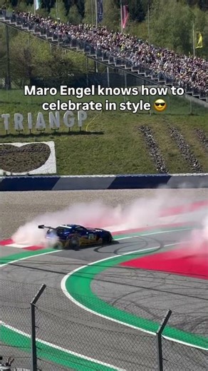 Maro Engel’s Tire-Slaying Celebration! 💨🏎️ | Red Bull Ring Race 2 DTM 2026