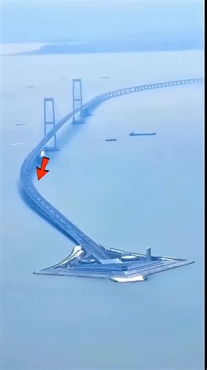 Worlds Longest Sea Bridge 🤯. #shorts