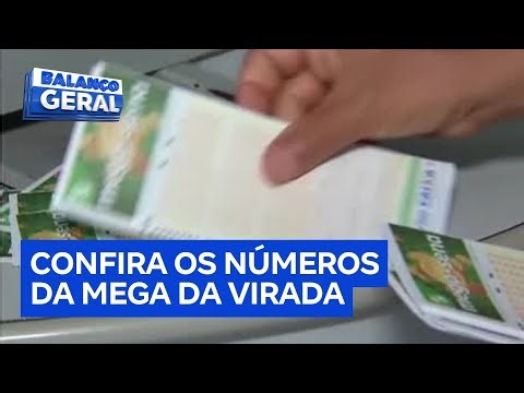 Mega da Virada: confira os números sorteados após atraso
