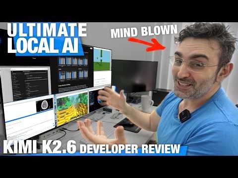Kimi K2.6 - New #1 Local AI TESTED vs Cloud, Coding, Vision & Maths 🤯