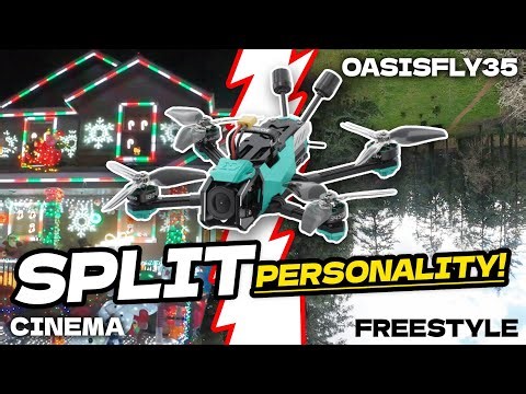 SPLIT PERSONALITY! - Sub250 OasisFly35 Fpv Freestyle Drone ✨