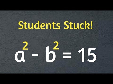 Math Olympiad | Hardest Math Problem in the World | Algebra Problem