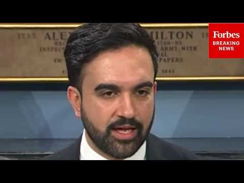 NYC Mayor Zohran Mamdani Asked: 'Are You Giving Up On The' Corporate Tax Increases?