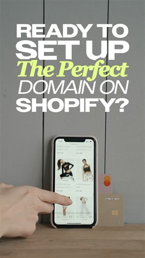 How to set up the PERFECT domain on Shopify