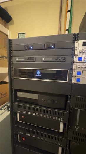 48TB of Pure Cinema: Kaleidescape Terra Movie Server Installed #kaleidescape #movies #hometheater