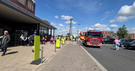 Recap - supermarket evacuated as firefighters called out