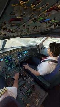 Cockpit A330 Landing Jeddah ✈️