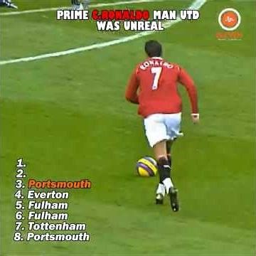 The Beginning of CR7’s Legacy at Man United 👑