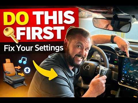 New Lexus Owners: Do THIS First (Key Pairing Setup Guide)