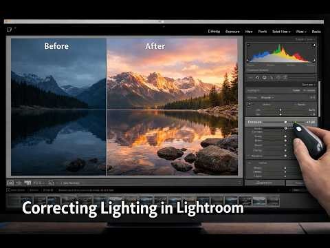 Using Lightroom to correct lighting errors in you images