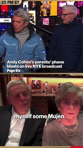 Andy Cohen's Live TV Moment with Parents' Phone Call