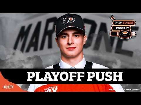 RED HOT Flyers Adding Porter Martone As Playoff Race Heats Up | PHLY Flyers Podcast
