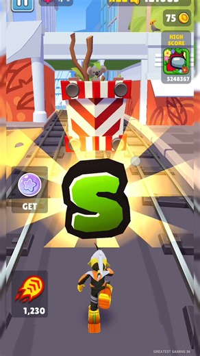 Reverse control gameplay Subway surfers - Finn #subwaysurfers #shorts