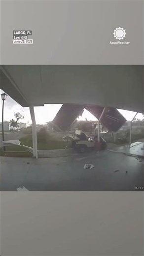 House gets lifted by tornado, set back down in same place!