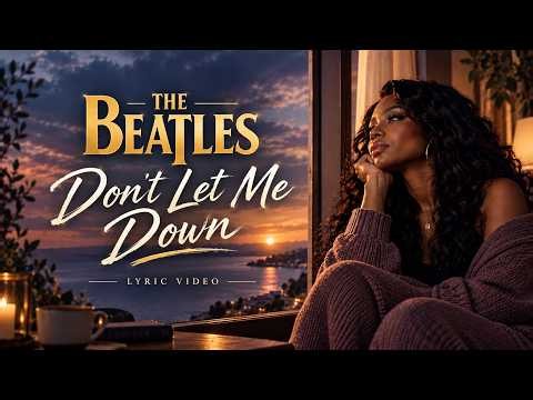 Don't Let Me Down - The Beatles (Lyrics Video)🎸 | Classic 60s Rock