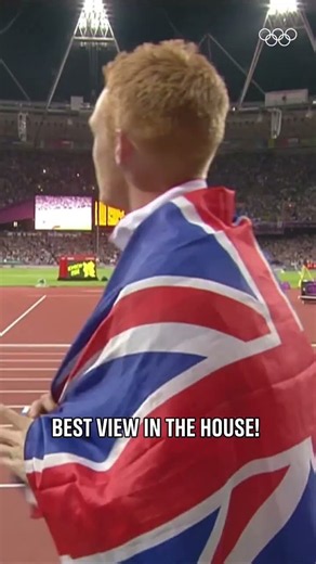 Relive THAT London 2012 Super Saturday moment from an alternative angle. 🤩