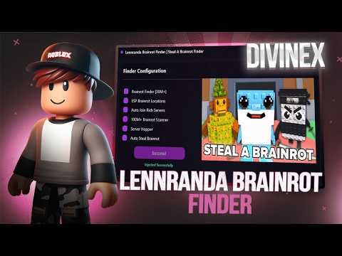 Lennranda Brainrot Finder | Steal A Brainrot Finder Script {500M/+} How To Use Lennranda Joiner 2026