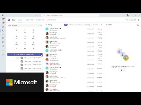 Use multiple phone numbers in Teams Phone with user multi-line