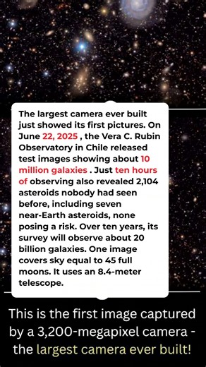 the largest camera ever built just showed its first images